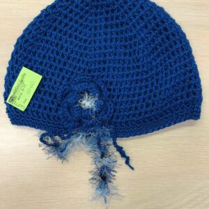 Toque - Child Royal blue with dangles